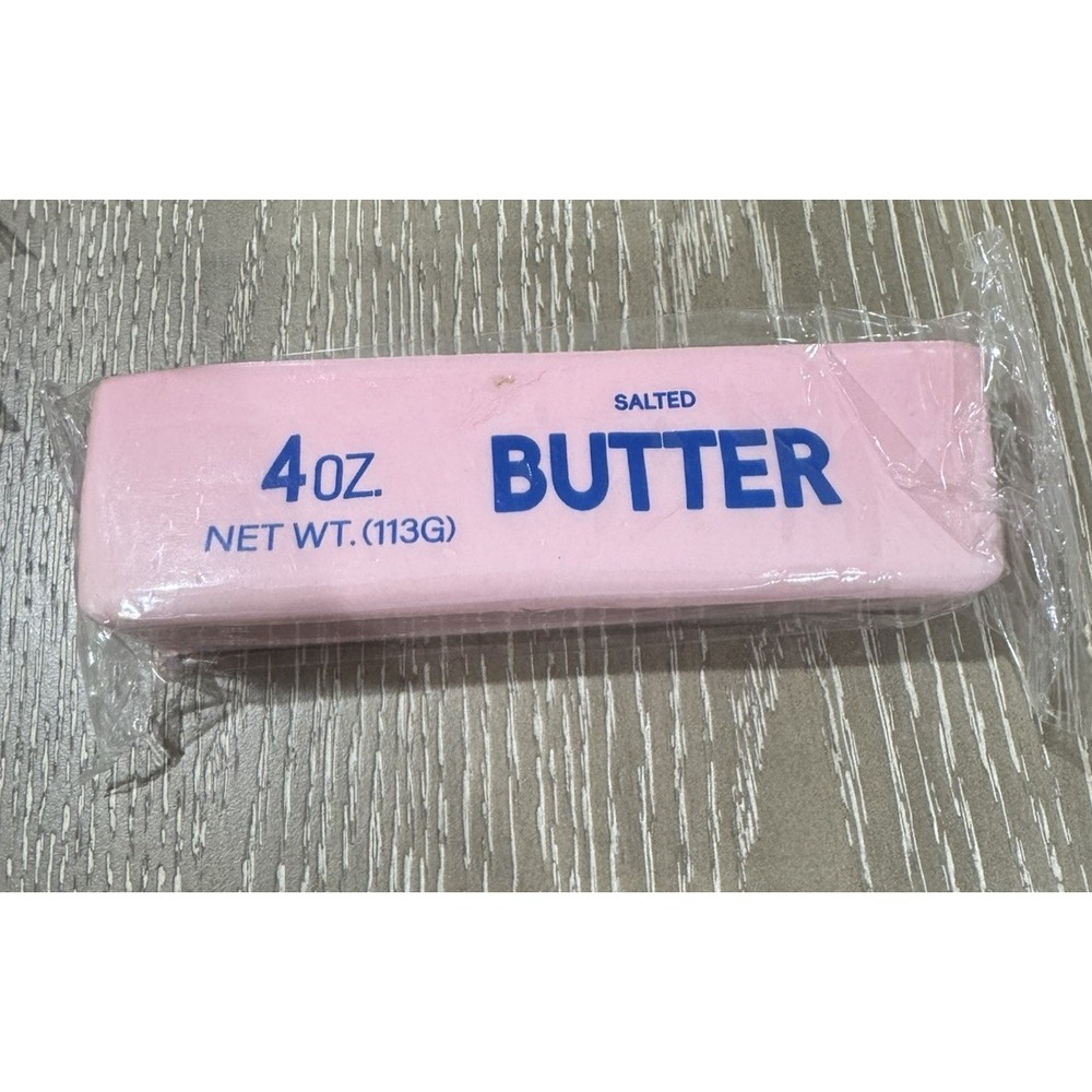Pink Salted Butter Stick Squishy 4 oz Slow Rise Fidget Toy NEW Sealed